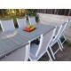 Záhradný jedálenský stôl LEVELS  90x160/240 x 74 cm,2 farby 